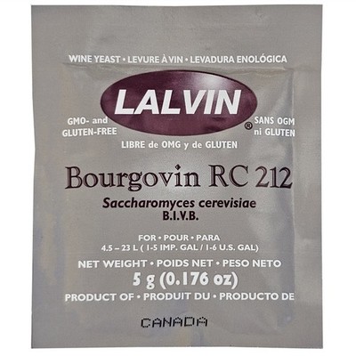 Lalvin RC-212 Bourgovin Wine Yeast