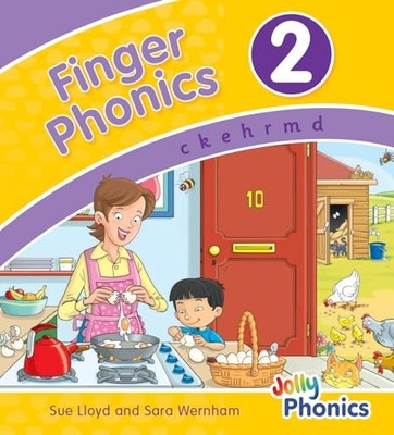 Finger Phonics book 2: in Precursive Letters (British E by Lloyd, Sue 1870946251