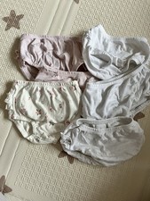 Baby Over Nappy Knickers 3-6 Months X6 One New Others Worn Handful Of Times