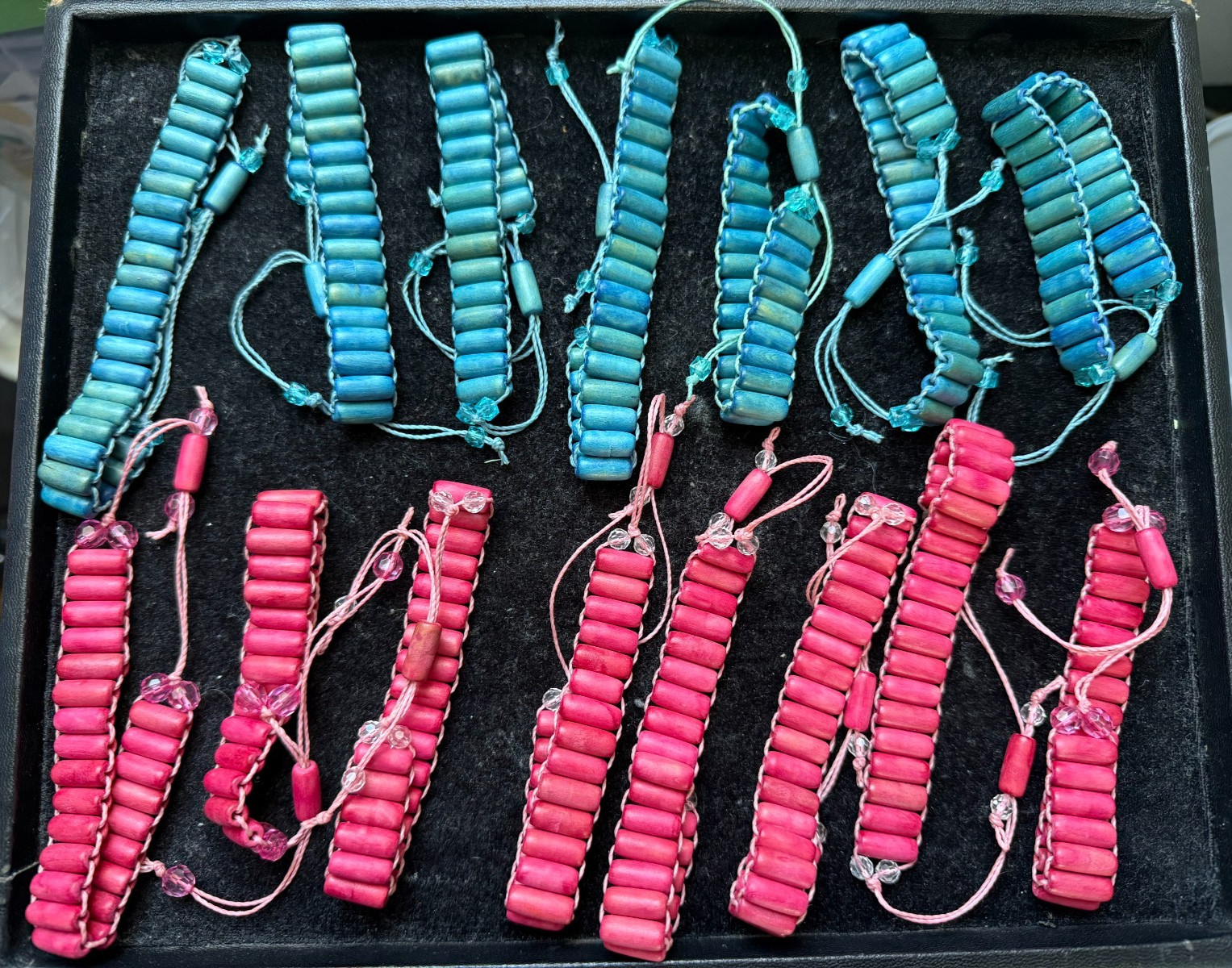 Bracelets en bois ajustables pour poignets sensibles sans métal irritant