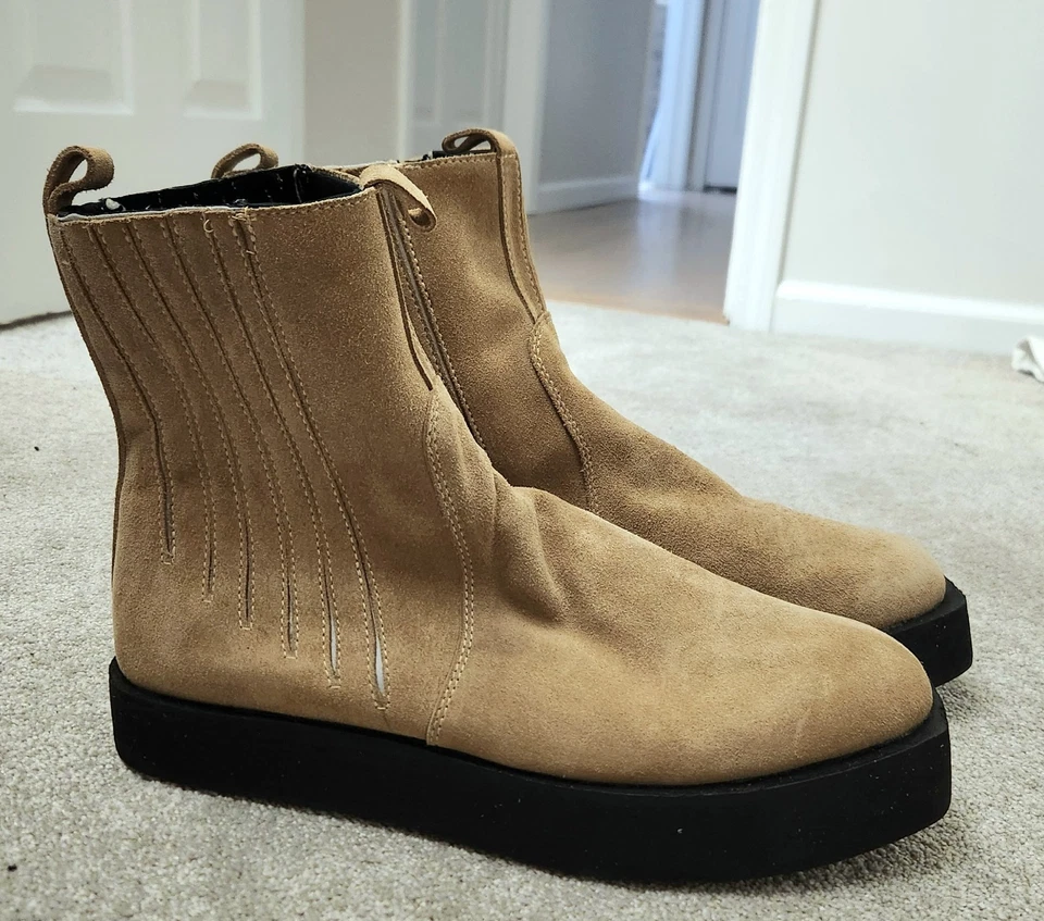 Crow Props Luke Skywalker Réplica Botas Puttees Una Nueva Esperanza Totalmente Nuevas 11.5 Hombres EE. UU. Foto 3 de 4