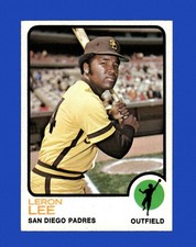 1973 Topps Set-Break # 83 Leron Lee NM-MT OR BETTER *GMCARDS*
