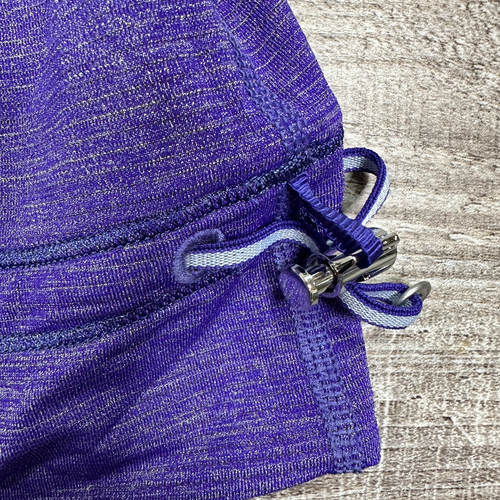 Lululemon Purple Rest Less Heathered Bruised Berry Wee Stripe Cinched Tank Top 4 - Bild 4 von 9