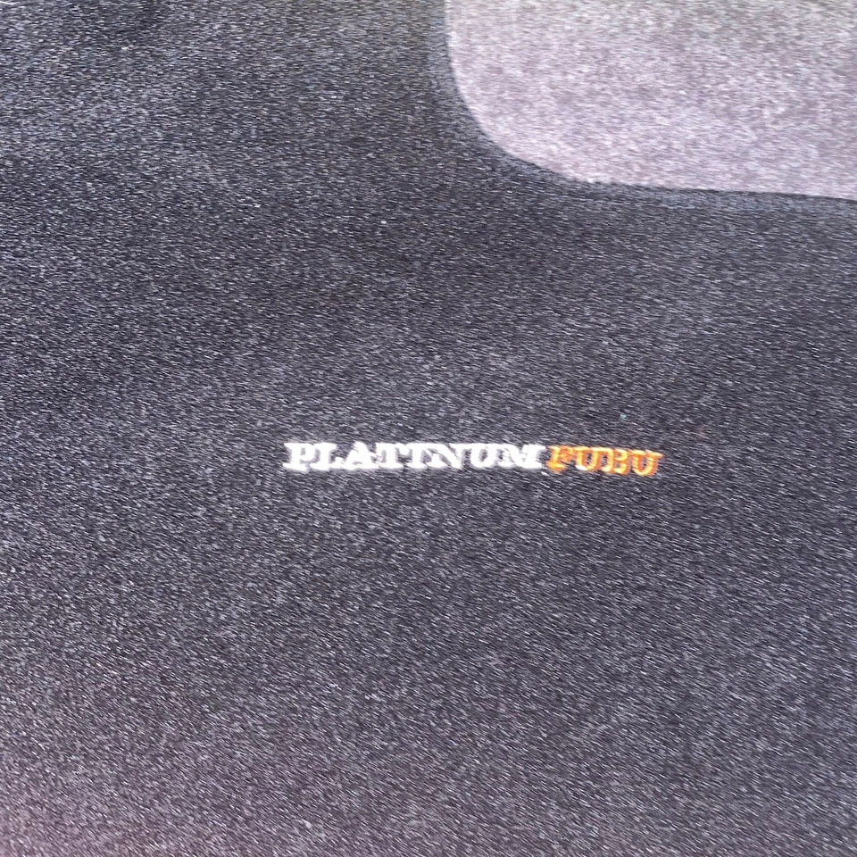 Vintage Platino Fubu Cuarto Cremallera Hombres L Fat Albert Bordado Vellón Y2K Foto 2 de 4