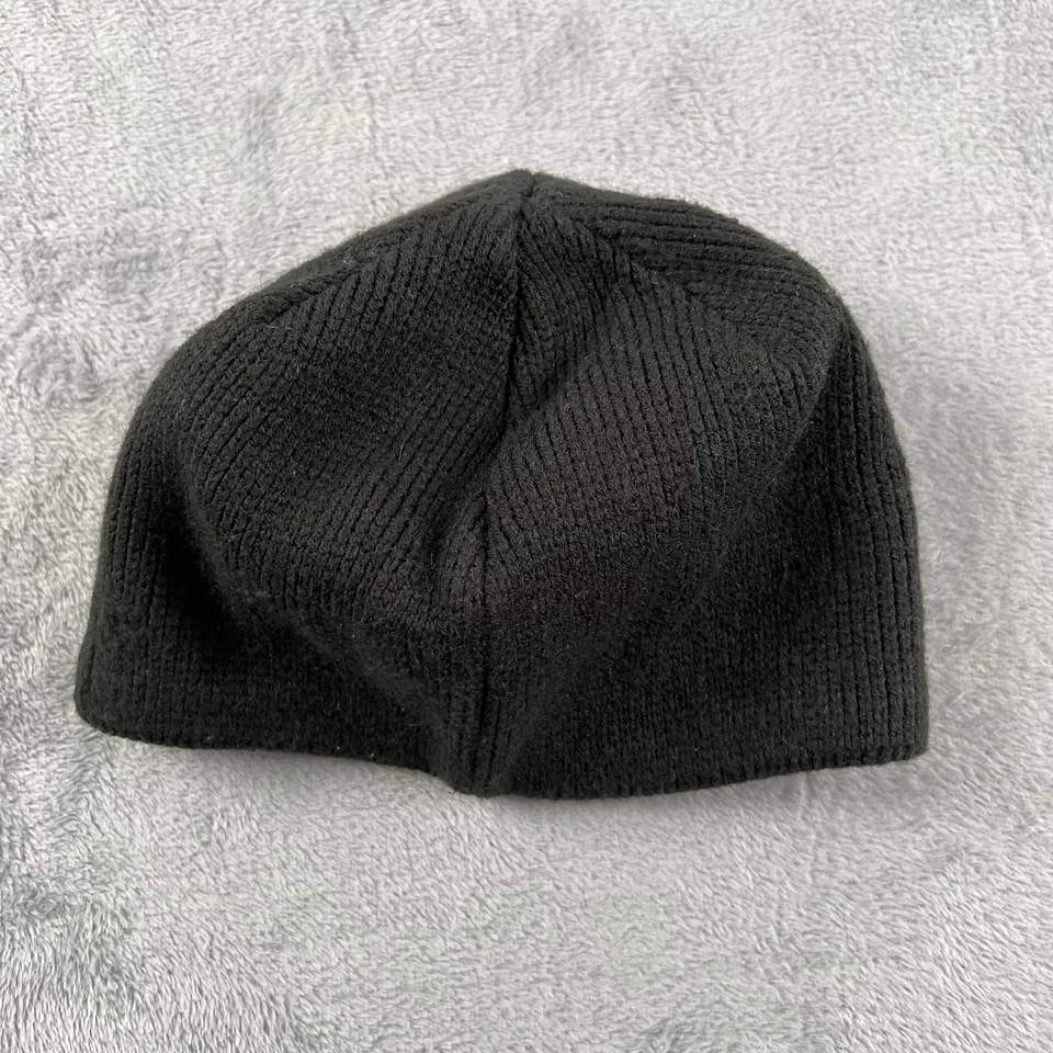 Шляпа-бини The North Face облегающая один размер черная вязаная флисовая с подкладкой мужская тепловая - Изображение 3 из 4