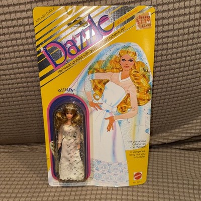 VTG 1981 DAZZLE Doll Mattel GLISSEN Wedding Dress Bridal Bride #5295 New