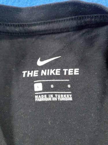 NIKE PARIS The Nike Tee Black T-Shirt Men's Size Large - Picture 3 of 13