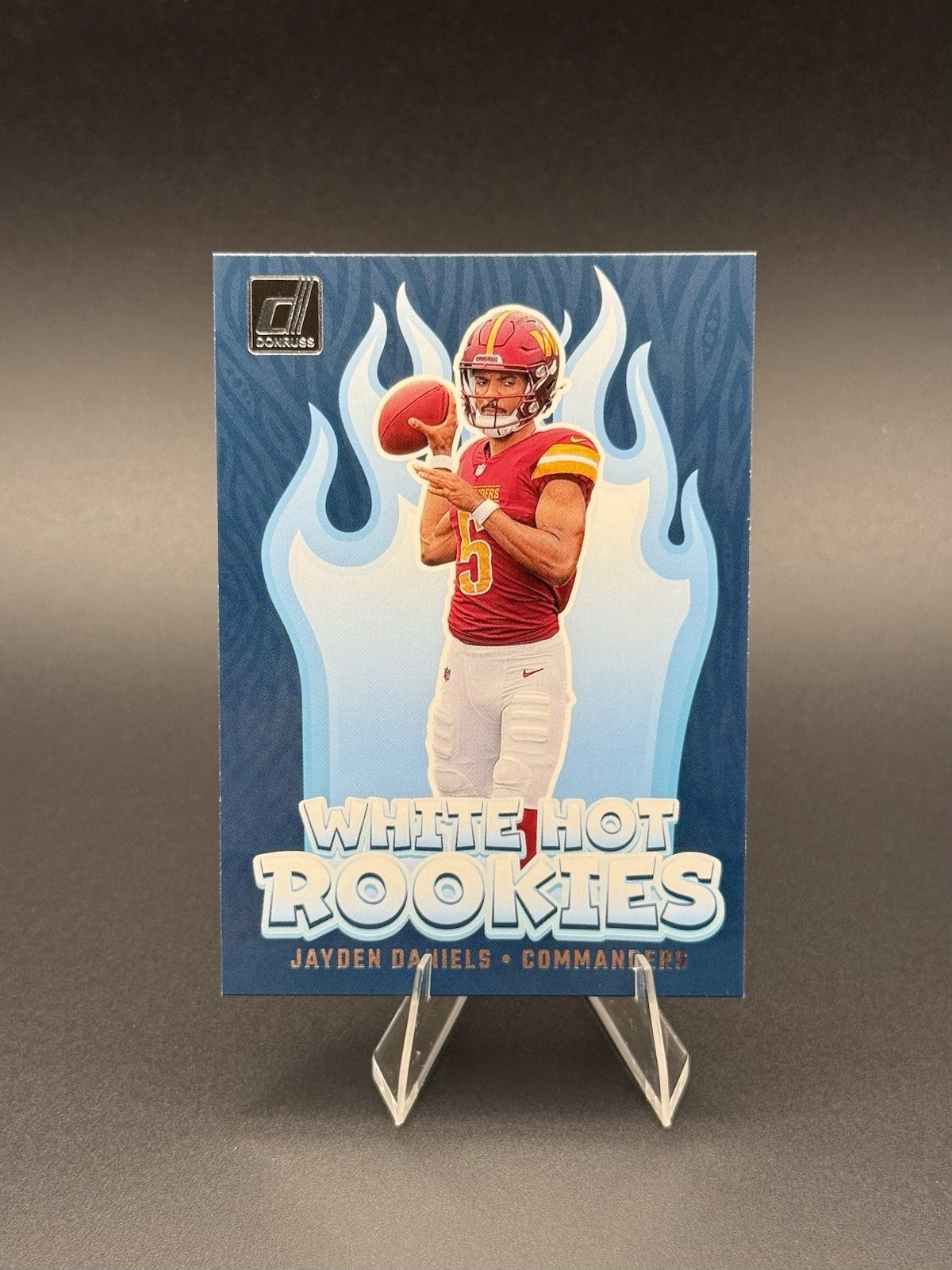 2024 Panini Donruss - White Hot Rookies #WH8 Jayden Daniels (RC)