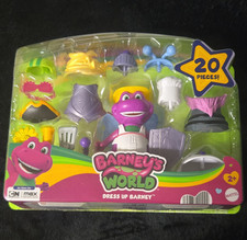 Mattel Barney's World Dress Up Barney Dress-Up Figure Set