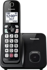 Cordless Phone with Call Block, Bilingual Caller ID, Large Display, 1 Handset