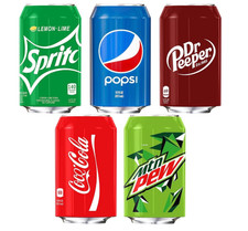 5 Pack Silicone Beer Can Covers Fits 12oz 355ml Cans, Beverage Sleeves