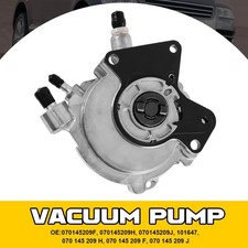 For VW Multivan T5 2.5 TDI Brake Vacuum Pump 070145209H 070145209F 2003-2009 UK