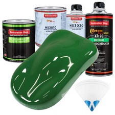 Emerald Green Premium Quart Kit Low Voc Urethane Basecoat Car Auto Paint Kit