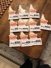 In-N-Out Burger Meridian Idaho Store #400 Sticker/Decal Grand Opening Set Of 10