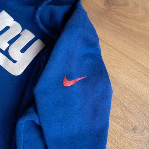 Felpa con cappuccio Nike NFL New York Giants donna XXL blu full zip felpa giacca footb - Foto 7 di 8