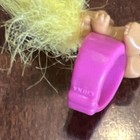 RUSS Trolls Vintage Doll Ring Yellow Hair Pink Band — photo 8