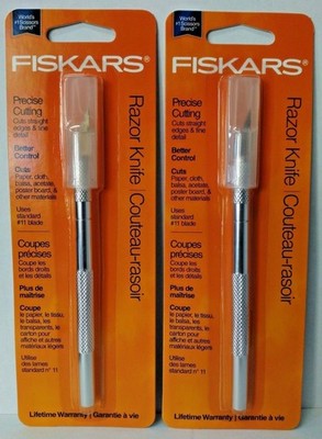 Fiskars 96007097J Precise Cutting Craft Knife 2PKS