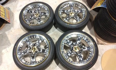 Rays Payton Place S-A Wind + Kenda KR203 17x8J+44 Rear 17x9J+44 5x114.3 #2604J