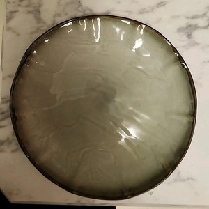 1 Euro Ceramica  Green Gloss 8.25"diameter
