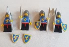 LEGO 1592 Town Square Castle Knights 1983 lot mixed lot shields & axe halberd