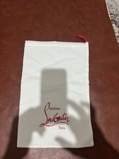 Christian Louboutin Dust Bag Spare Gift Bag Drawstring Bag New Unused