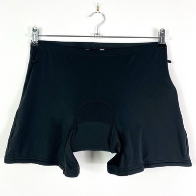 Vaude Fahrradhose Kurz Shorts Damen Bikeshorts Gr.XL Schwarz Innerpants