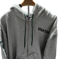 WEAR by Erin Andrews Women's NCAA Michigan State Spartans Full Zip Hoodie 2XL