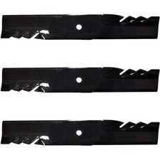 3PK Mulching Mower Blades for 54" Cut Hustler XR-7 Z SUPER Z 797696 601124