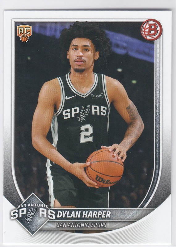 2025-26 Bowman -Dylan Harper Base Rookie Card #2 San Antonio Spurs