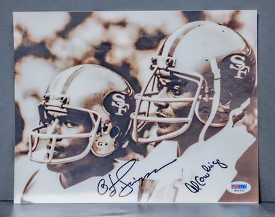 #ad Al Cowling amp; OJ Simpson Autographed 8x10 Photo Signed in LA County Jail PSA $115.43