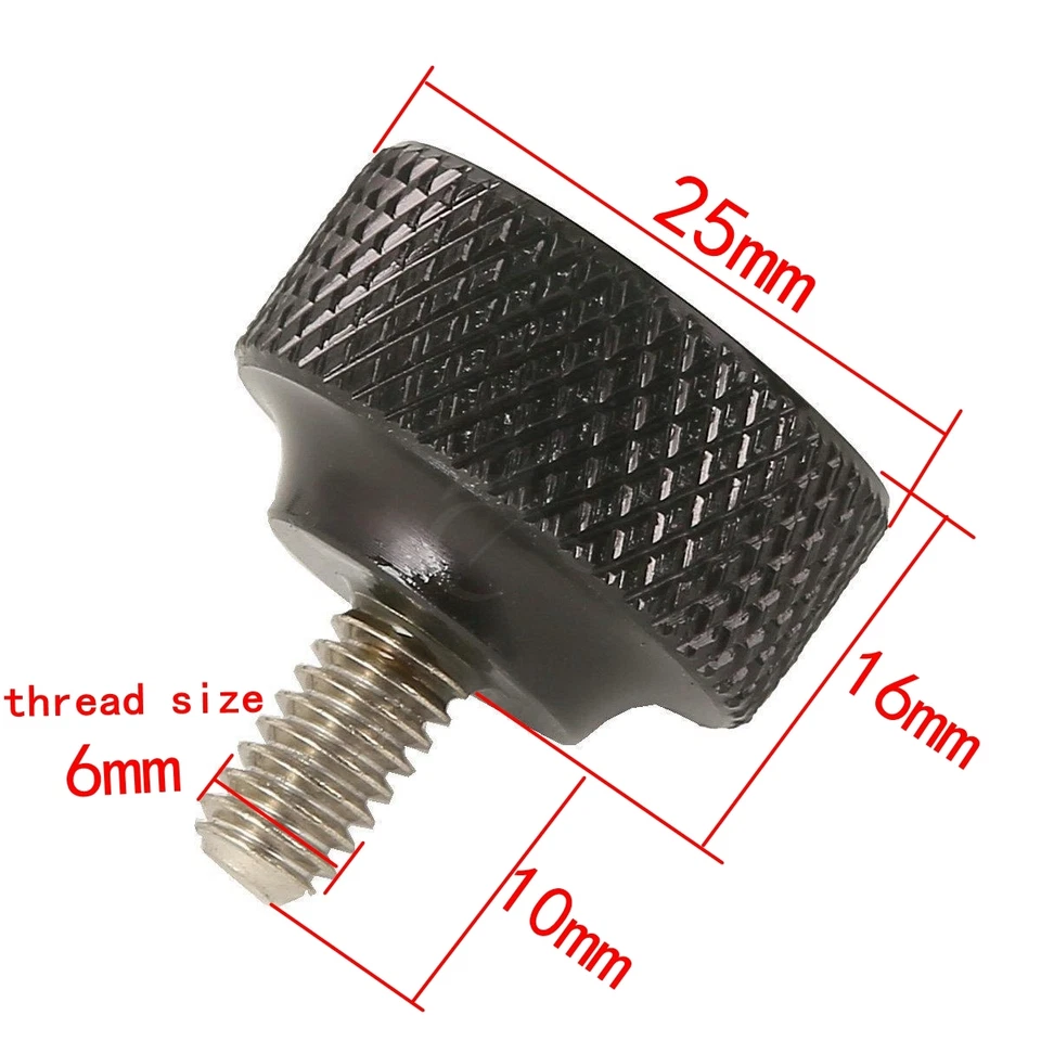 1/4-20 Thread Seat Mount Bolt Fit For Harley Softail Dyna Sportster XL Touring - Image 3 of 4