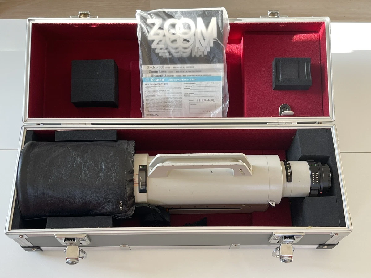 Canon FD 150-600mm Focal Camera Lenses | eBay