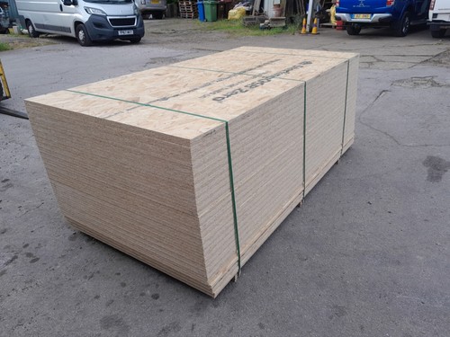 18mm 8ft 4ft OSB 3 Board Timber Sheet - Picture 2 of 2
