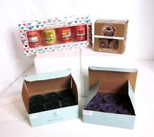 Party Lite Yankee Candle 4 Votive 36 Tea Lite Lavender Pine Spice Cake Lot of 40