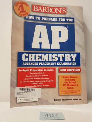 Barrons How to Prepare for AP Chemistry (3rd Edition)
