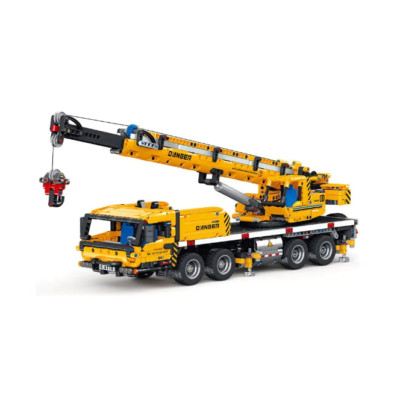 Jie Star FF11011   Technic Mobile Kran    Klemmbaustein Set 2024 Teile