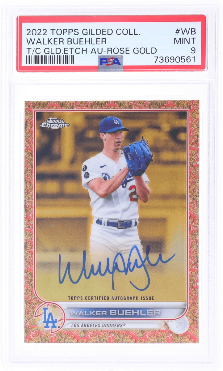 2022 Topps Gilded Collection - Walker Buehler #GEA-WB for sale | eBay