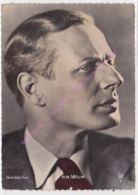 CPSM RPPC STAR P.R. WILLM PHOTO TEDDY PIAZ E.P.C.2