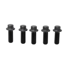 3/8"-16-1.0" Black Titanium Mounting Screws Bolts for Harley Rear Brake Rotor 