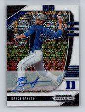 2020 Prizm Draft Picks White Donut Circles /50 Bryce Jarvis #PDP18 Auto