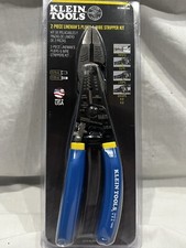 Klein Tools D213-9NE 11055 2 piece LINEMAN'S Pliers and WIRE STRIPPER KIT SEALED