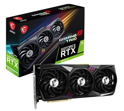 MSI GeForce RTX 3070 GAMING Z Trio LHR 8GB GDDR6 Graphics Card