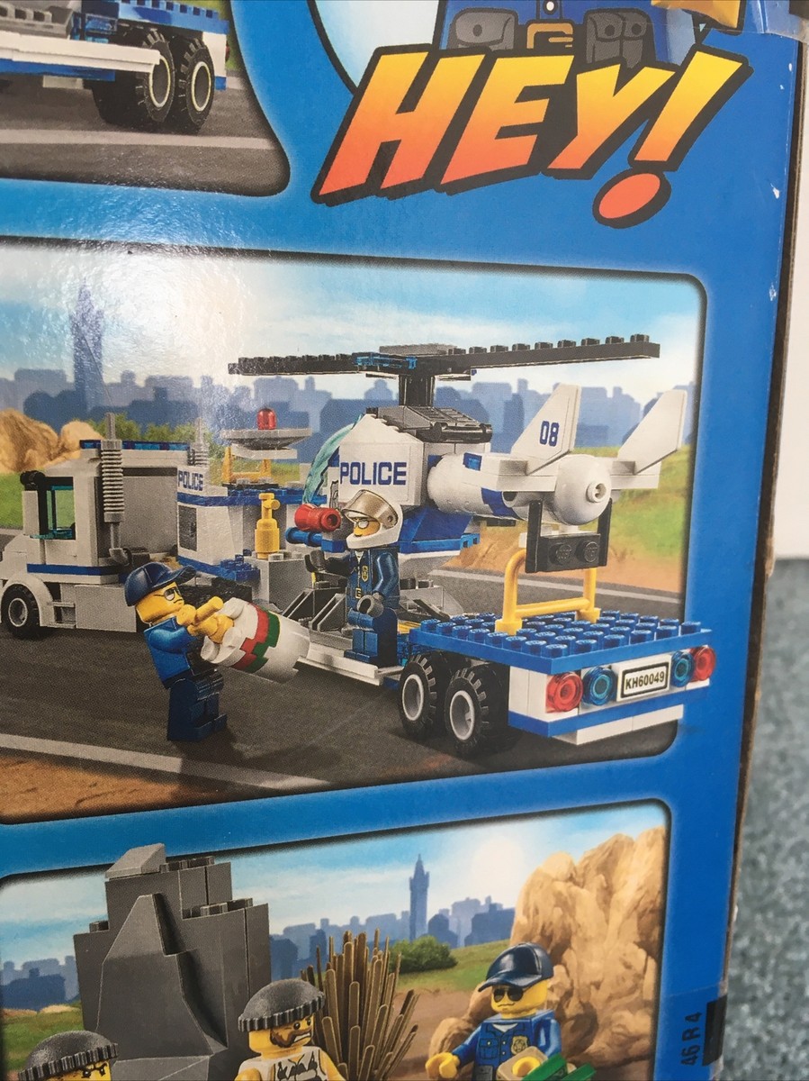LEGO CITY POLICE 60049 HELICOPTER TRANSPORTER, NIB, GIFT QUALITY