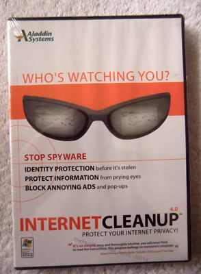 30013 - Internet Cleanup 4.0 [NEU / VERSIEGELT] - PC () Windows XP 