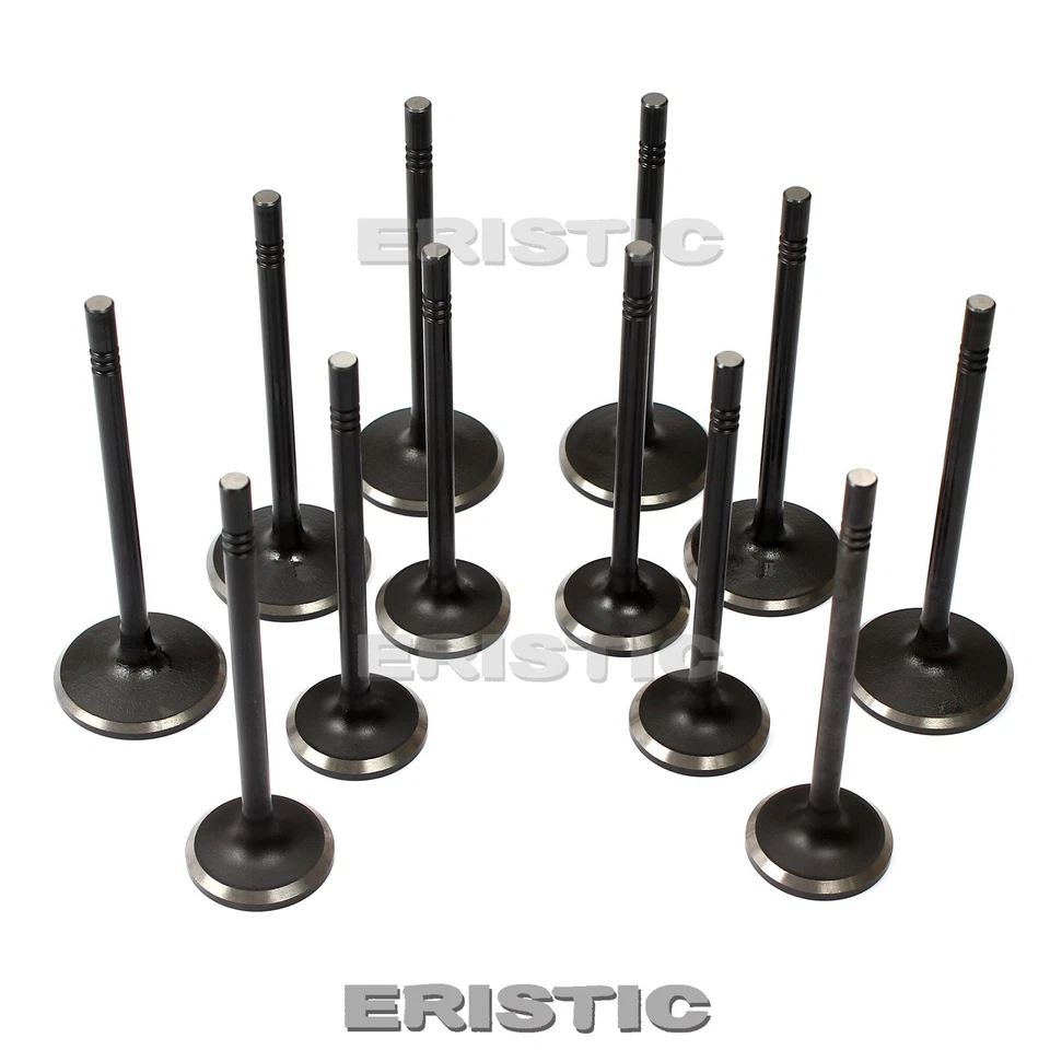 6x Intake Valve & 6x Exhaust Valve For 2000-2004 FORD F-250 SUPER DUTY 5.4L 6.8L - Image 2 of 4