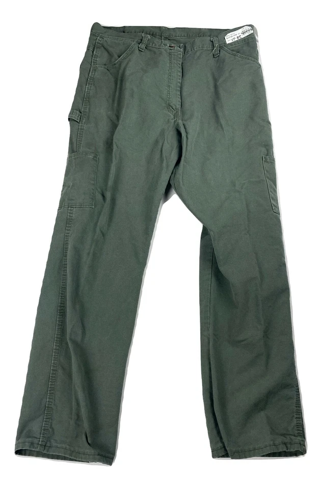 Bulwark Flame Resistant Dungarees Hammer Loop Carpenter Pants FR Midweight CAT2 - Image 4 of 4
