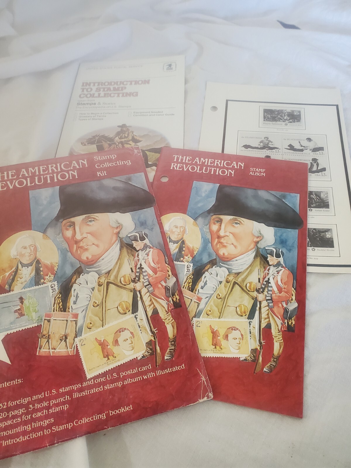 The American Revolution Beginners Stamp Collecting Kit Album 931 eBay