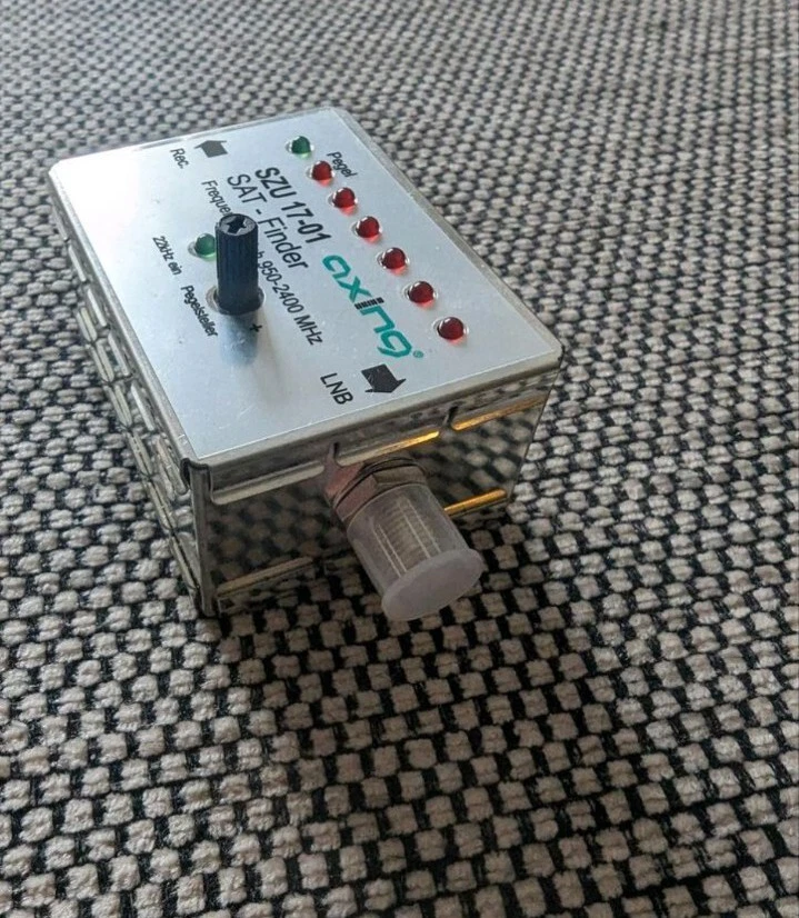 Axing SZU 17-01 Sat-Finder Satellitenfinder Digital Mit Tonsignal - Bild 3 von 4