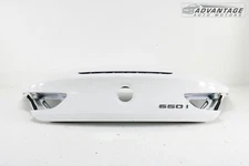 2012-2016 BMW 650XI F13 COUPE REAR TRUNK LID COVER PANEL ALPINE WHITE OEM
