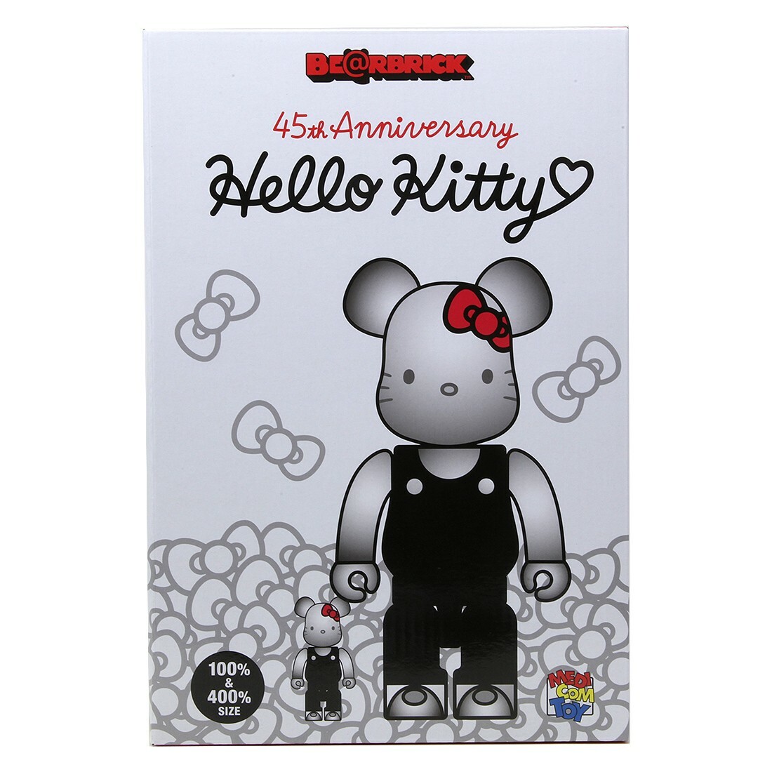 Bearbrick Série 18 ANIMAL Hello Kitty Bleu 100